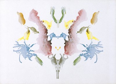 Psykologiske tests Rorschach blækklat test af Unbekannt