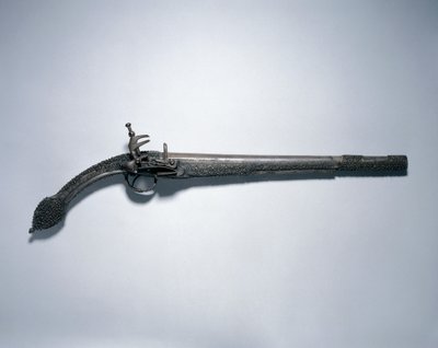 "Rat-tailed" Miquelet-Lock Pistol, Balkan, slutningen af 1700-tallet-begyndelsen af 1800-tallet af Unbekannt