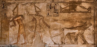 Relief med brændende scener på den nordøstlige væg af rum 26, Medinet Habu, Ramses III