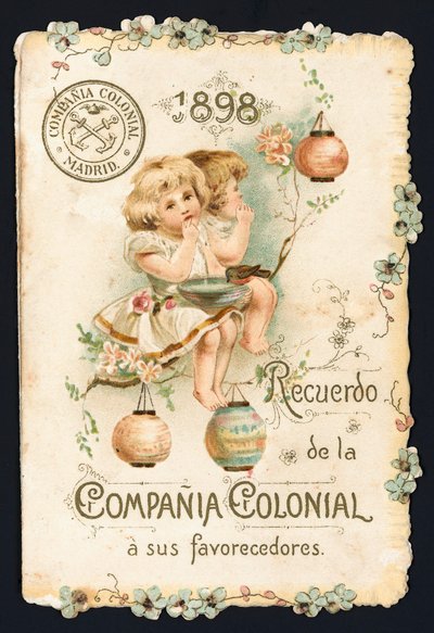 Erindring om Colonial Compania (Det Koloniale Selskab), Madrid af Unbekannter Künstler