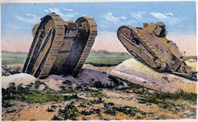 Renault-tanke, ca. 1910 (postkort) af Unbekannter Künstler