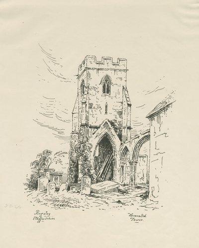 Rugeley Churchdani af Unbekannt