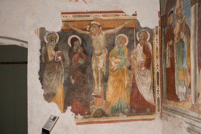 Saint Pietro og Paolo kirken, Valvasone, Friuli, Italien (fresco) af Benjamin Baud