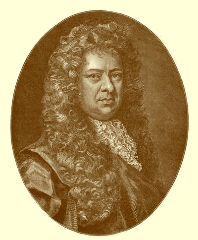 Samuel Pepys, portræt af Unbekannter Künstler