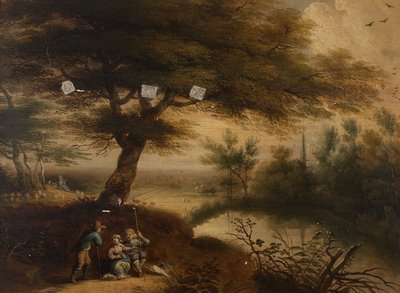 Pastoral idyl af Unbekannter Künstler