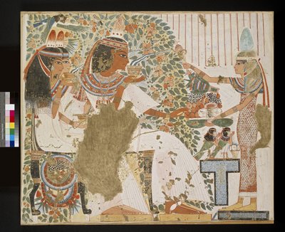 Helligdom rejst af farao Taharqa i hoffet til Amuntemplet bygget af ham i Kawa i Nubien, 25. dynasti, sen periode, 690-64 f.Kr. (foto) af Unbekannt