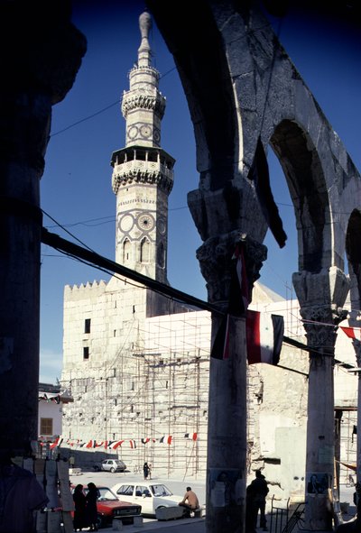 South West minaret, ca. 1100-tallet (foto) af Unbekannt