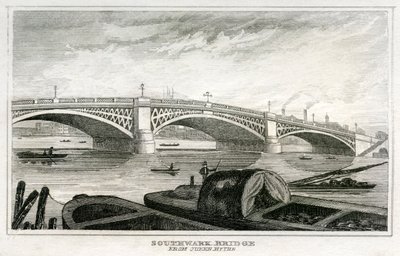 Southwark Bridge af Unbekannt