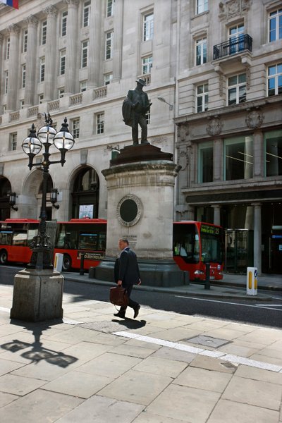 Statue af James Henry Greathead, London (foto) af Unbekannt