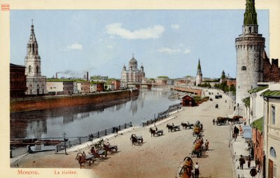 Gadebillede i Moskva af Unbekannter Künstler