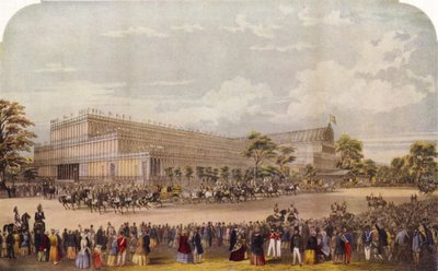 Den store udstilling i 1851, London (print) af Unbekannter Künstler