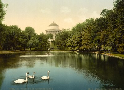 Saxe-haven, Warszawa, Rusland (dvs. Warszawa, Polen), ca. 1890-ca. 1900 af Unbekannter Künstler