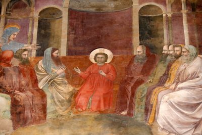 Scrovegni-kapellet. Fresko af Giotto af Unbekannter Künstler