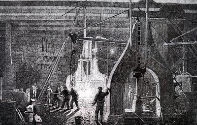 Produktionsgulvet hos Robert Stephenson and Company. af Unbekannt