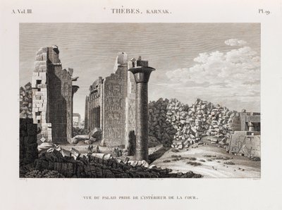 Theben: Karnak af Unbekannt