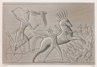 Theben: Karnak (Nahaufnahme) von Unbekannt