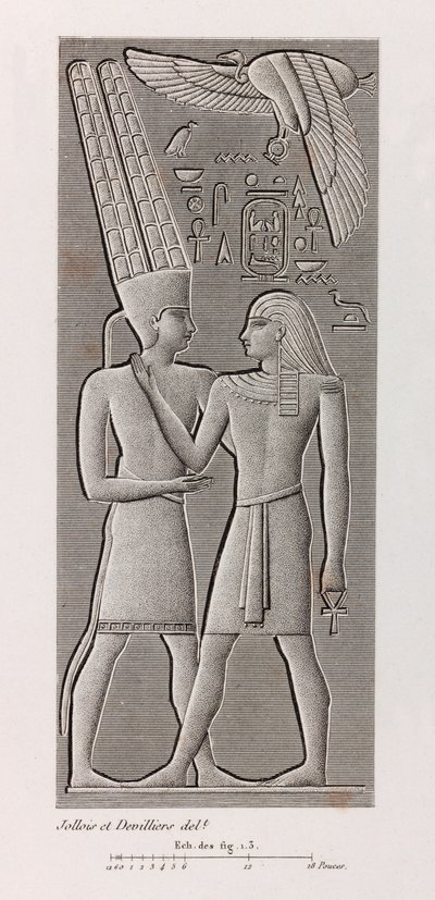 Theben, Karnak Nahaufnahme von Unbekannt