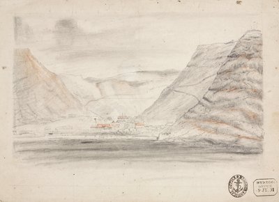 By i en dal ved havet, det sydlige Atlanterhav af Unbekannter Künstler