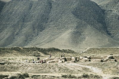 Turkmenistan. Ruinerne af Nisa. UNESCOs verdensarvsliste, 2007 af Benjamin Baud