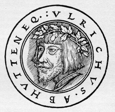 Ulrich von Hutten af Unbekannter Künstler
