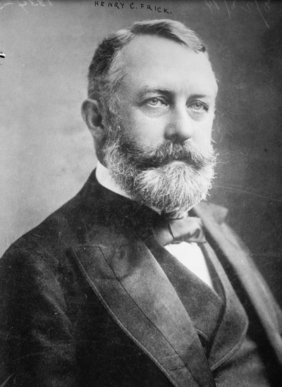 Udateret billede af Henry C. Frick (s/h-foto) af Benjamin Baud