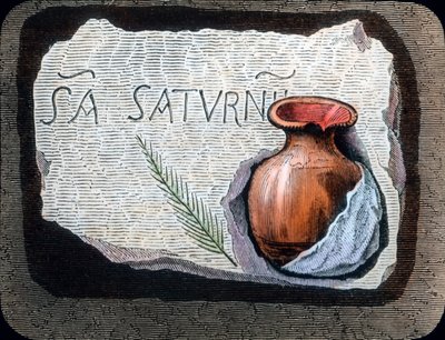 Vase med blod af Unbekannter Künstler