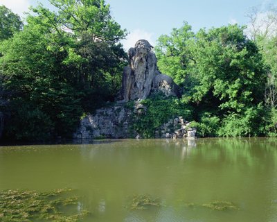 Udsigt over Appenninerne Colossus (foto) af Unbekannt