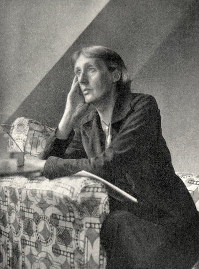 Virginia Woolf - portræt af Unbekannter Künstler