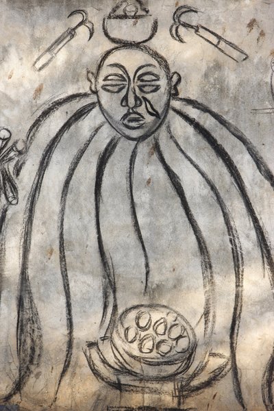 Voodoo-Gottheit, Lome, Togo von Unbekannt