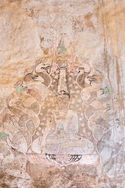 Vægmaleri, Sulamani Pahto, Bagan (foto) af Unbekannter Künstler