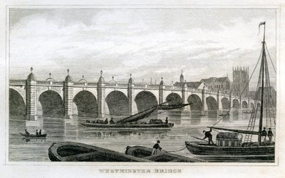 Westminster Bridge af Unbekannt
