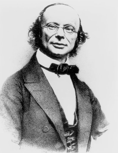 Wilhelm Eduard Weber, tysk fysiker, ca. 1860