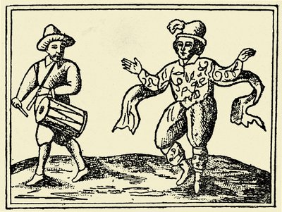 William Kempe danser Morris af Unbekannter Künstler