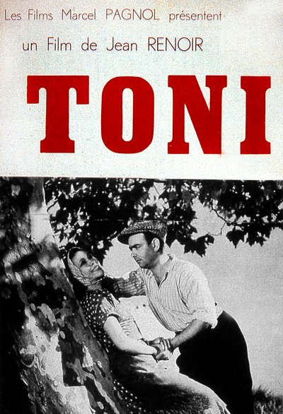 Toni filmplakat af JeanRenoir 1934 af Unbekannt