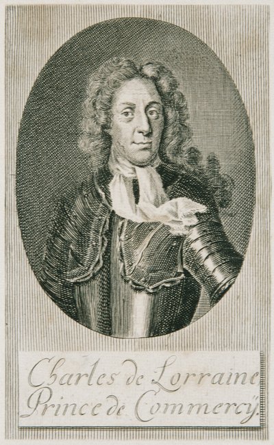 Charles V Leopold, hertug af Lorraine af Unbekannter Stecher