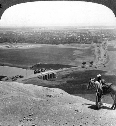 Assiut, den største by i Øvre Egypten, 1905. af Underwood and Underwood