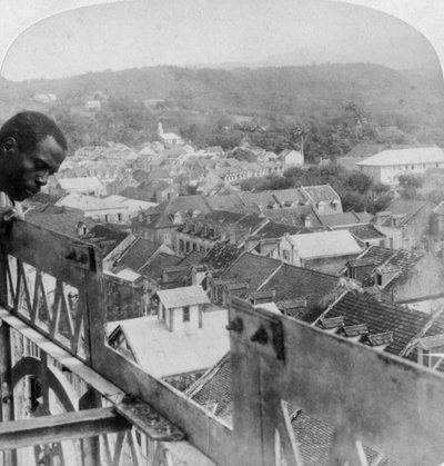 Fort de France, Martinique, 1902. af Underwood and Underwood