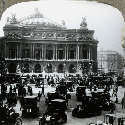 Grand Opera House, Paris, omkring 1900-tallet. af Underwood and Underwood