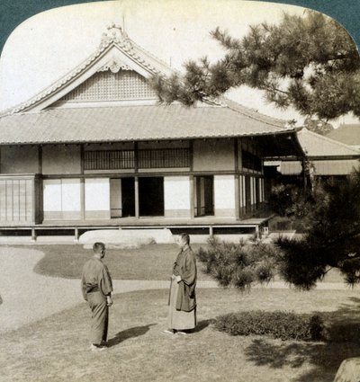 Grev Okumas hjem, Tokyo, Japan, 1904 af Underwood and Underwood