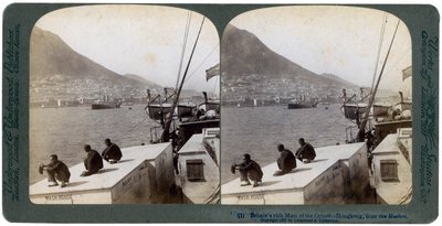 Hong Kong fra havnen, 1901 af Underwood and Underwood