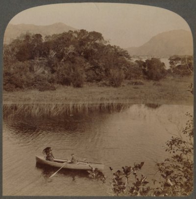 På Upper Lake i smukke Killarney, Irland, 1901. af Underwood and Underwood