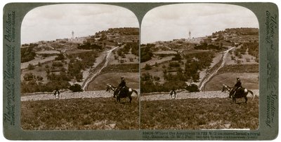 Samaria, det sydvestlige Palæstina, 1900-tallet. af Underwood and Underwood