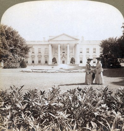 Det Hvide Hus, Nations Chiefs historiske residens - nordfronten-Washington, D.C., 1908 af Underwood and Underwood
