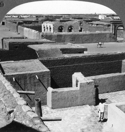 Mahdi-graven i Omdurman, Sudan, 1905. af Underwood and Underwood