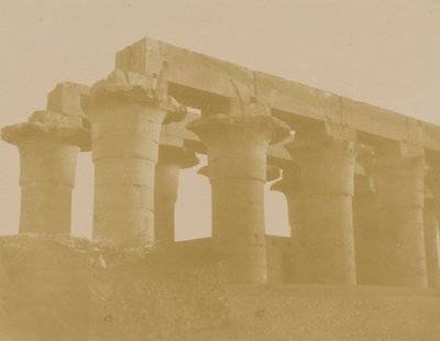 Colonnade, Luxor af Unidentified
