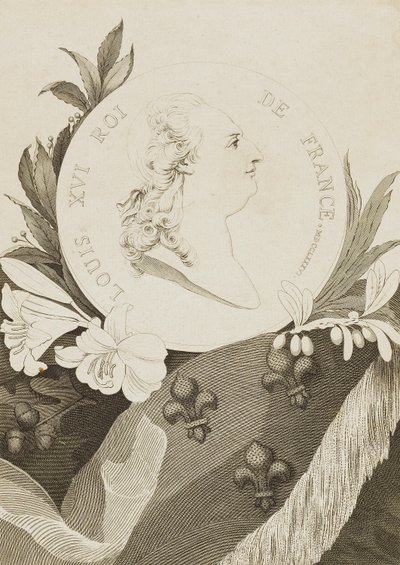 Ludvig XVI, konge af Frankrig af Unidentified