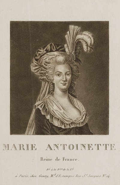 Marie Antoinette af Unidentified