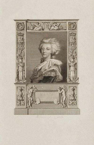 Marie Antoinette af Unidentified