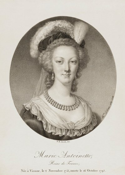 Marie Antoinette af Unidentified