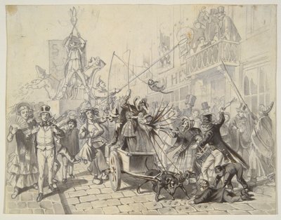 Karneval i Antwerpen af Unknown